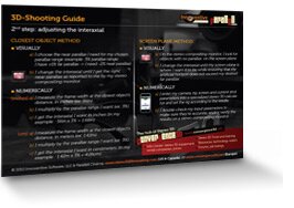 Stereo 3D Shooting Guide
